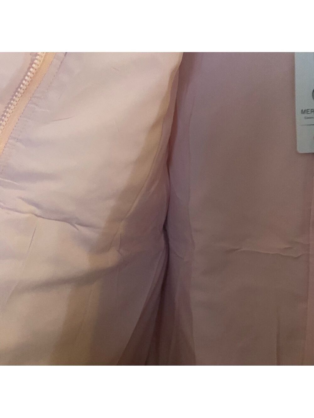 Merokeety Coat Pink Cropped Small NWT - Picture 4 of 5
